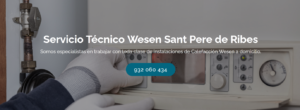Servicio Técnico Wesen Sant Pere de Ribes 934242687