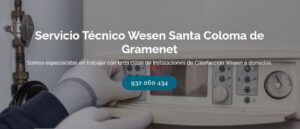 Servicio Técnico Wesen Santa Coloma de Gramenet 934 242 687
