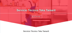 Servicio Técnico Teka Tamarit 977 208 381