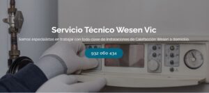 Servicio Técnico Wesen Vic 934 242 687