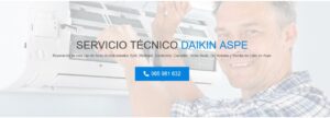 Servicio Técnico Daikin Aspe 965217105
