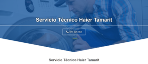 Servicio Técnico Haier Tamarit 977208381