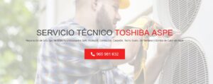Servicio Técnico Toshiba Aspe 965217105