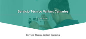 Servicio Técnico Vaillant Camarles 977208381