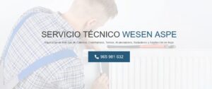 Servicio Técnico Wesen Aspe 965217105