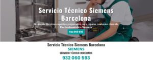 Servicio Técnico Siemens Barcelona 934242687
