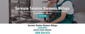 Servicio Técnico Siemens Malaga 952210452