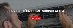 Servicio Técnico Mitsubishi Altea 965217105
