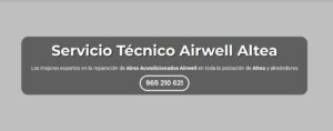 Servicio Técnico Airwell Altea 965217105
