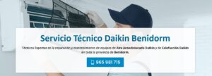 Servicio Técnico Daikin Benidorm 965217105