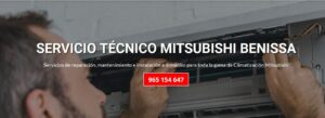 Servicio Técnico Mitsubishi Benissa 965217105