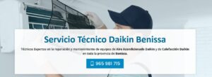 Servicio Técnico Daikin Benissa 965217105