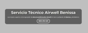 Servicio Técnico Airwell Benissa 965217105