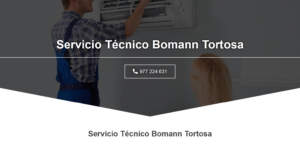 Servicio Técnico Bomann Tortosa 977208381