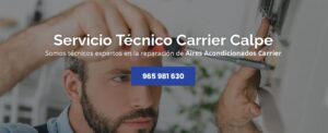Servicio Técnico Carrier Calpe 965217105