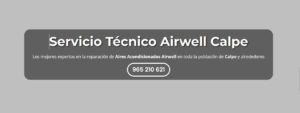 Servicio Técnico Airwell Calpe 965217105