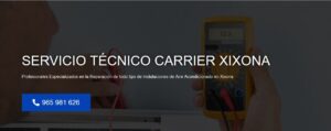 Servicio Técnico Carrier Xixona 965217105