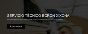 Servicio Técnico Ecron Xixona 965217105
