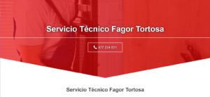 Servicio Técnico Fagor Tortosa 977208381