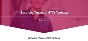 Servicio Técnico HTW Tortosa 977208381