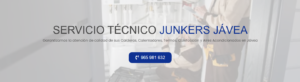 Servicio Técnico Junkers Jávea 965217105