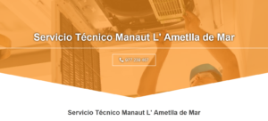 Servicio Técnico Manaut L’Ametlla de Mar 977208381