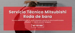 Servicio Técnico Mitsubishi Roda de Bará 977208381