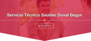 Servicio Técnico Saunier Duval Begur 972396313