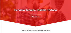 Servicio Técnico Toshiba Tortosa 977208381