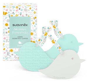 Suavinex Baby Cologne Memories Ambientador Tarjetas perfumadas para armario bebé 3 unidades