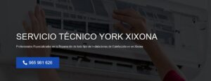 Servicio Técnico York Xixona 965217105