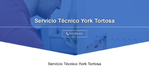 Servicio Técnico York Tortosa 977208381
