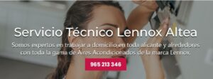 Servicio Técnico Lennox Altea 965217105