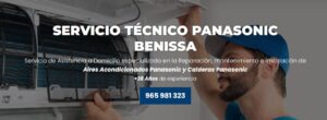 Servicio Técnico Panasonic  Benissa 965217105