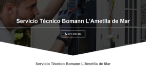 Servicio Técnico Bomann L’Ametlla de Mar 977208381
