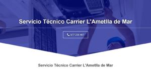 Servicio Técnico Carrier L’Ametlla de Mar 977208381