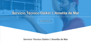 Servicio Técnico Daikin L’Ametlla de Mar 977208381