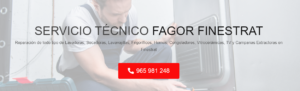 Servicio Técnico Fagor Finestrat 965217105