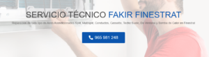 Servicio Técnico Fakir Finestrat 965217105