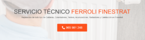 Servicio Técnico Ferroli Finestrat 965217105