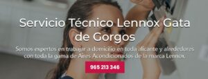 Servicio Técnico Lennox Gata de Gorgos 965217105