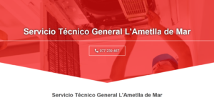 Servicio Técnico General L’Ametlla de Mar 977208381