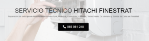 Servicio Técnico Hitachi Finestrat 965217105