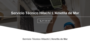 Servicio Técnico Hitachi L’Ametlla de Mar 977208381
