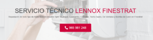 Servicio Técnico Lennox Finestrat 965217105