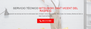 Servicio Técnico Mitsubishi Sant Vicent del Raspeig 965217105