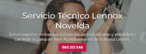 Servicio Técnico Lennox Novelda 965217105