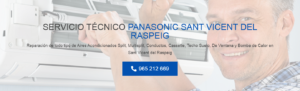 Servicio Técnico Panasonic Sant Vicent del Raspeig 965217105