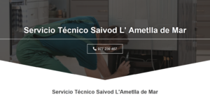Servicio Técnico Saivod L’Ametlla de Mar 977208381