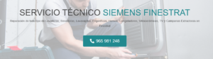 Servicio Técnico Siemens Finestrat 965217105